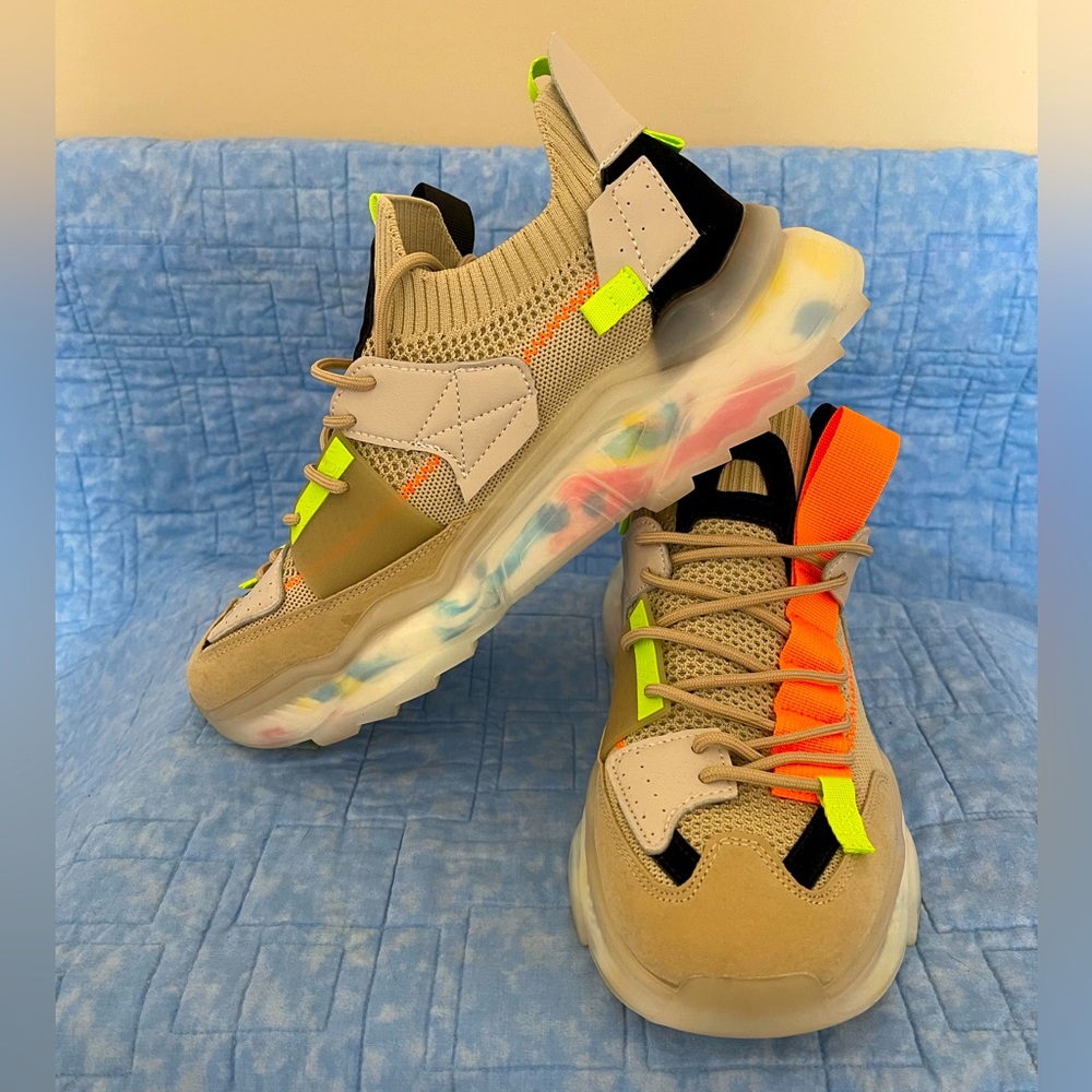 Men’s ROVUX fashion sneakers in tan